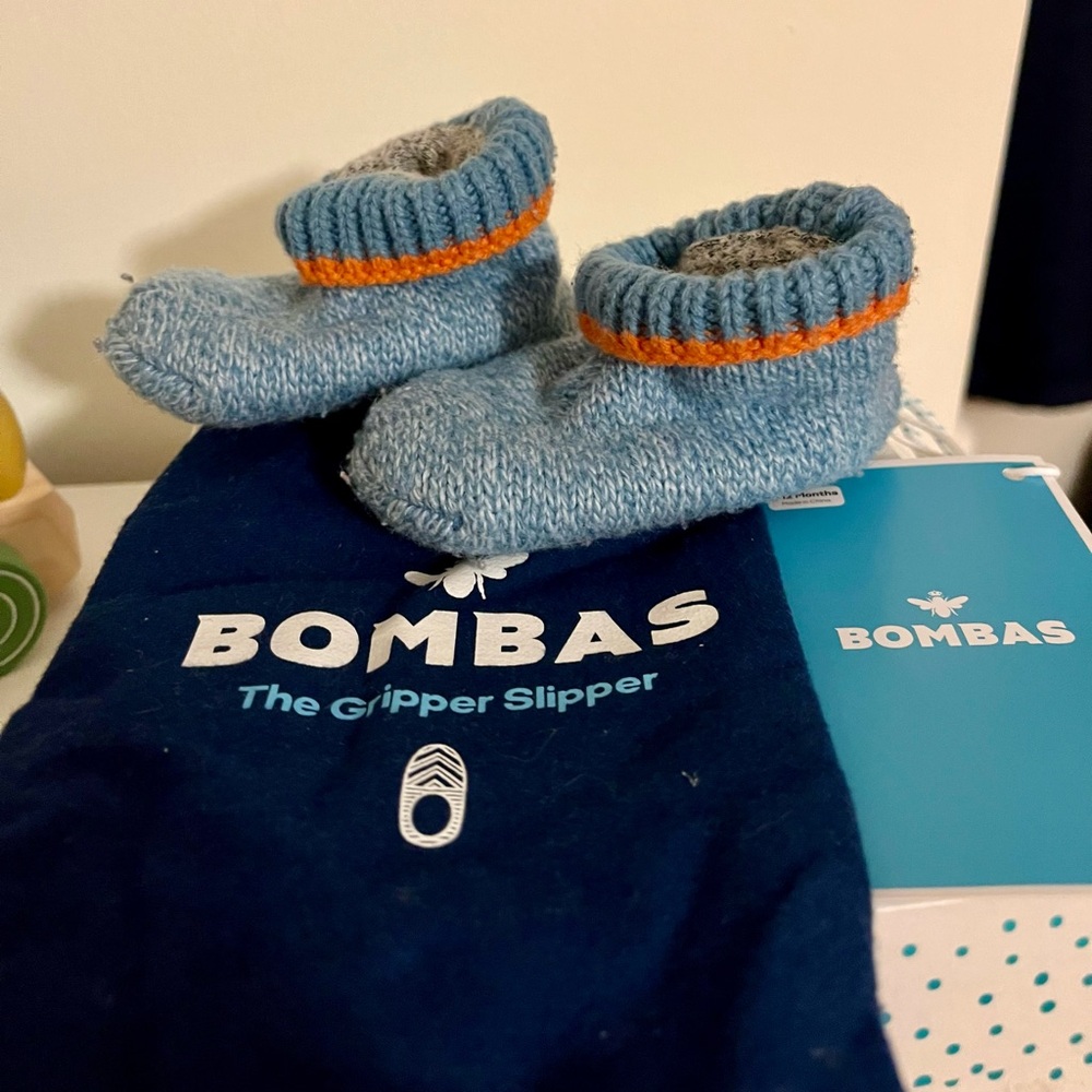 Bombas Baby Gripper Slipper